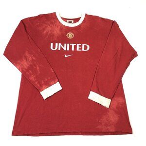 2002-2003 Nike Manchester United Ruud Van Nistelrooy Long Sleeve T-Shirt Jersey